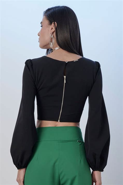 blusa prada feminina cropped